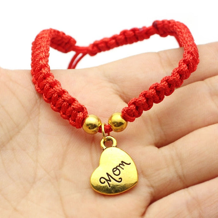 I love you Mom - Lucky Charm Bracelet in Metal