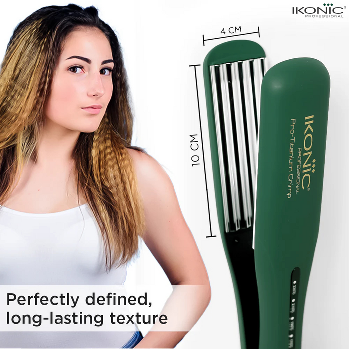 Ikonic Pro Titanium Crimp - Emerald