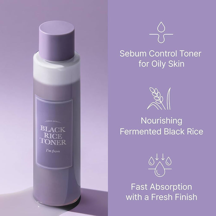 I’M FROM Black Rice Toner