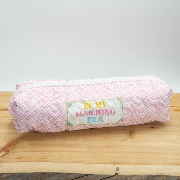 In My Mahjong Era Quilted Hot Tools Bag #QHT363