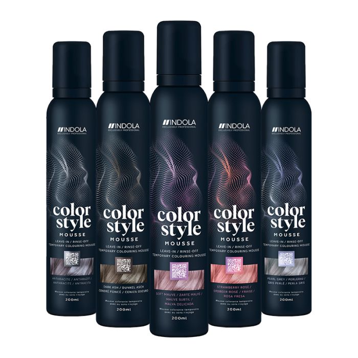 Indola Professional Color Style Mousse 200ml - Dark Blonde