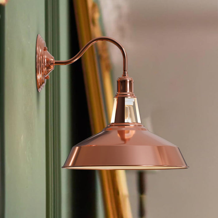 Industrial indoor Swan neck Wall light~3623
