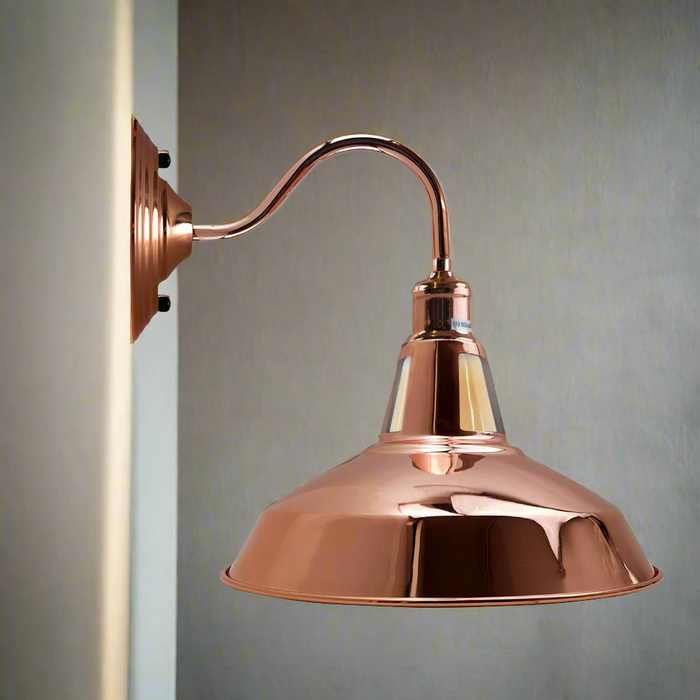 Industrial indoor Swan neck Wall light~3623