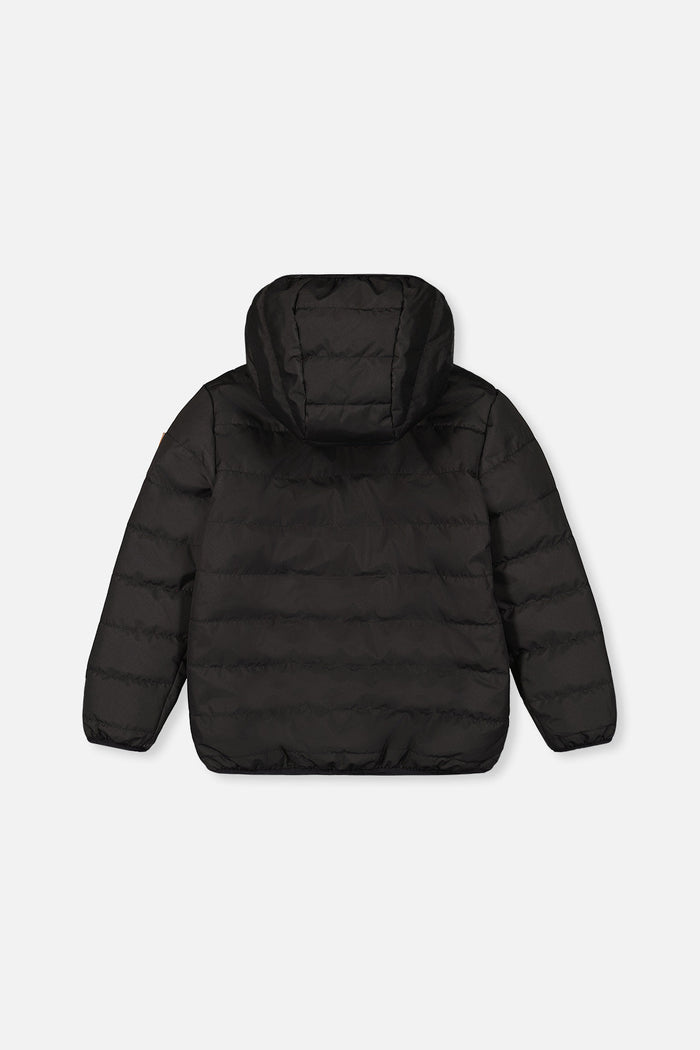 Insulating Quilted Mid-Season Jacket Black-4