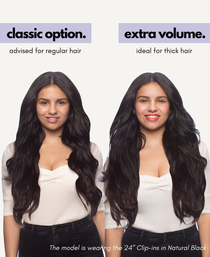 invisible clip-in hair extensions strawberry blonde.