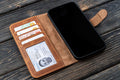 iPhone 13 (6.1") Leather Wallet Case