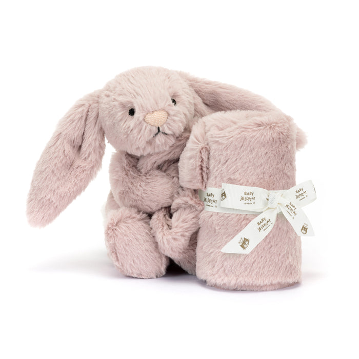 Jellycat Bashful Luxe Bunny Rosa Soother with Gift Box
