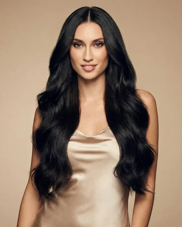 Jet Black (1) Seamless Clip-Ins