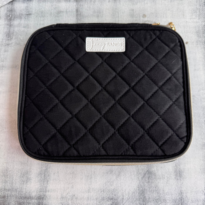 Jet Set Black Plush & Pretty Fancy Band Storage Case