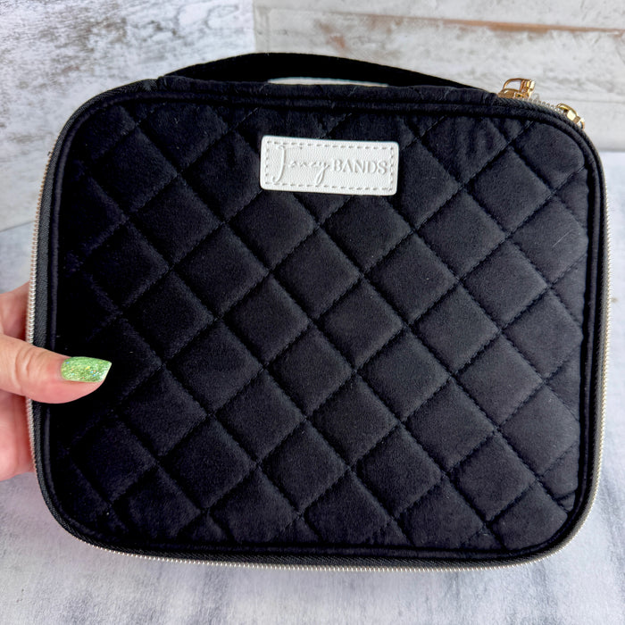 Jet Set Black Plush & Pretty Fancy Band Storage Case