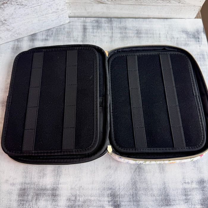 Jet Set Black Plush & Pretty Fancy Band Storage Case