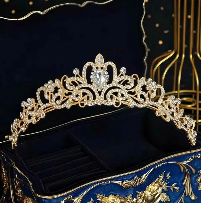 Wedding Hair Accessories - Bridal Crystal Tiara More Colors