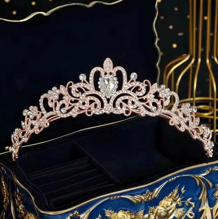 Wedding Hair Accessories - Bridal Crystal Tiara More Colors