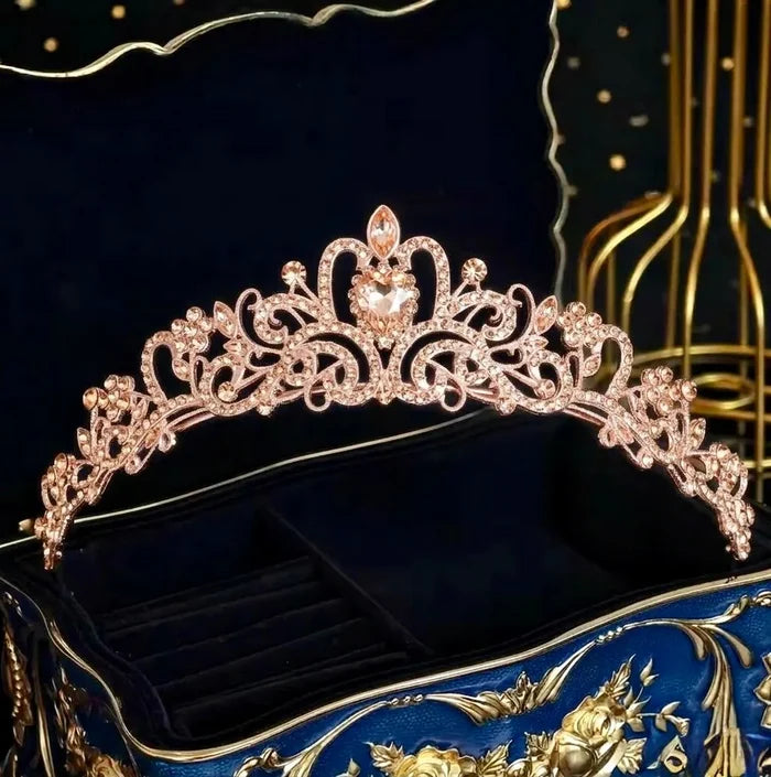 Wedding Hair Accessories - Bridal Crystal Tiara More Colors