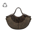 Kaylee Espresso Recycled Vegan Top Handle Bag