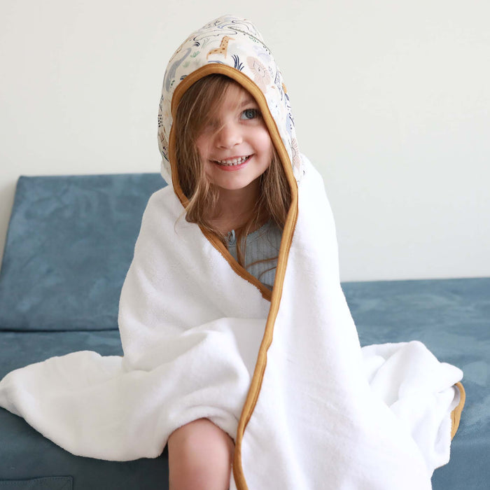 Kids Bamboo Hooded Towels: Into The Wild