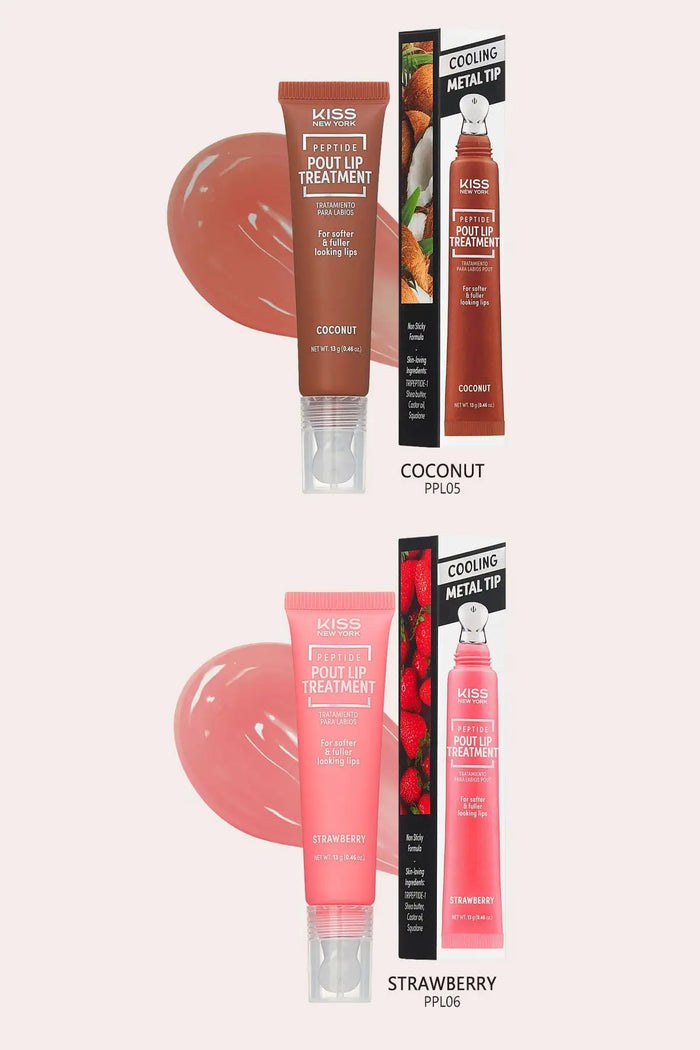 KISS NEW YORK PEPTIDE POUT LIP TREATMENT RED BEAUTY