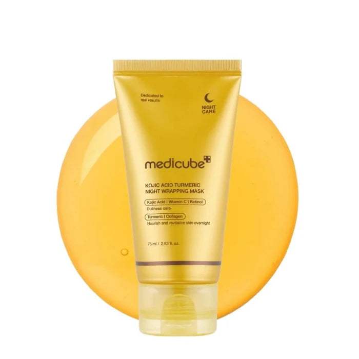 Kojic Acid & Turmeric Brightening Overnight Wrapping Mask - 75ml
