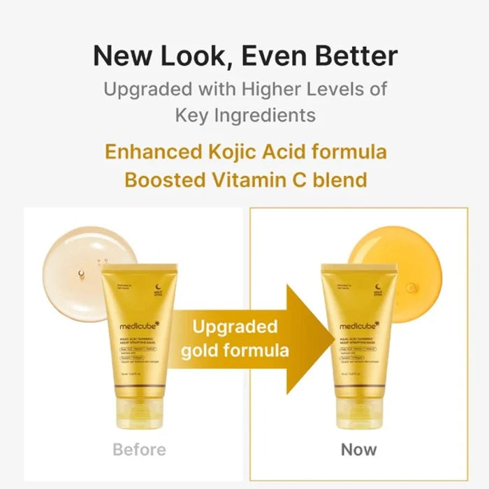 Kojic Acid & Turmeric Brightening Overnight Wrapping Mask - 75ml