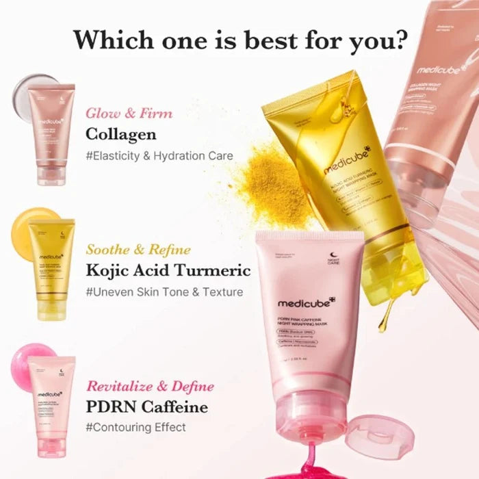 Kojic Acid & Turmeric Brightening Overnight Wrapping Mask - 75ml