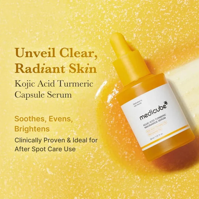 Kojic Acid Turmeric Niacinamide Glow & Brightening Serum - 30ml