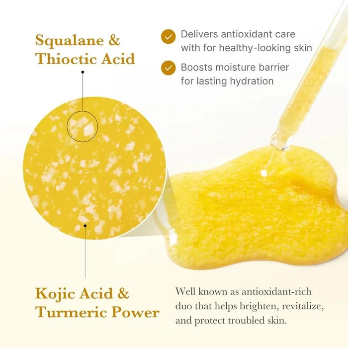 Kojic Acid Turmeric Niacinamide Glow & Brightening Serum - 30ml