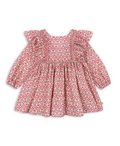 Konges Slojd Evia Bow Dress in Felice Rose