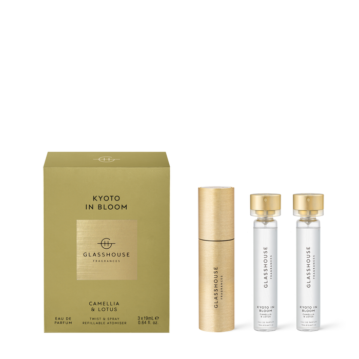 Kyoto In Bloom Twist & Spray Refillable Atomiser