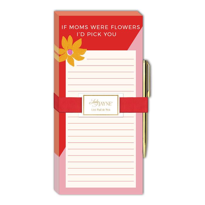 LADY JAYNE Magnetic MOM Notepad w/Pen
