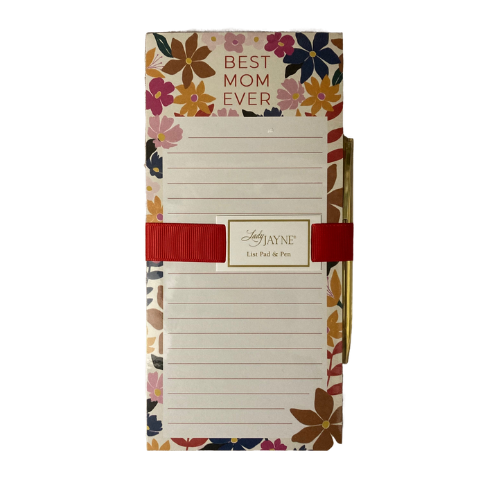 LADY JAYNE Magnetic MOM Notepad w/Pen