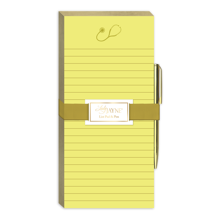 LADY JAYNE Magnetic Nurse Notepad w/Pen