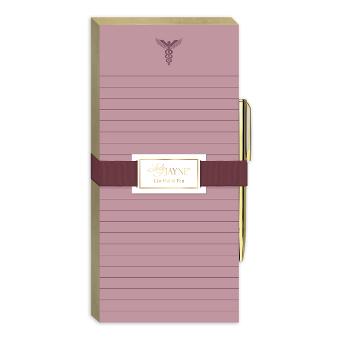 LADY JAYNE Magnetic Nurse Notepad w/Pen