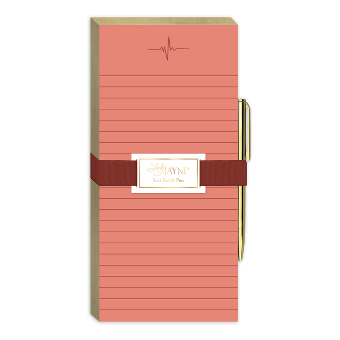 LADY JAYNE Magnetic Nurse Notepad w/Pen