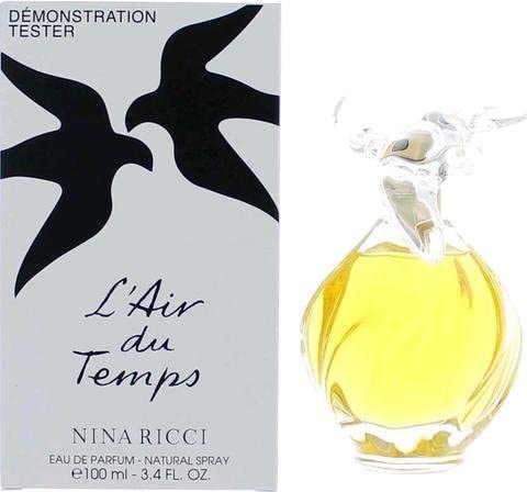 L'air du Temps by Nina Ricci Eau de Toilette Spray 3.4 oz (Tester) (100mL) - ShanShar Beauty : The world of beauty.