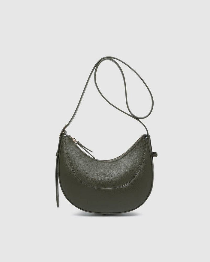 Lane Crossbody Bag - Olive: Vegan - Polyurethane / Women-Owned, Cruelty-Free - Olita Gifts & Goods