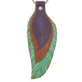 Multi Color Leaf Bag Charm: Multi - Olita Gifts & Goods