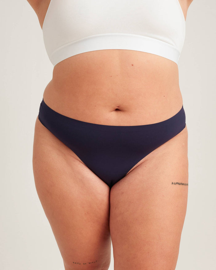 Saalt Light / XS / Midnight Sky Leakproof Seamless Thong
