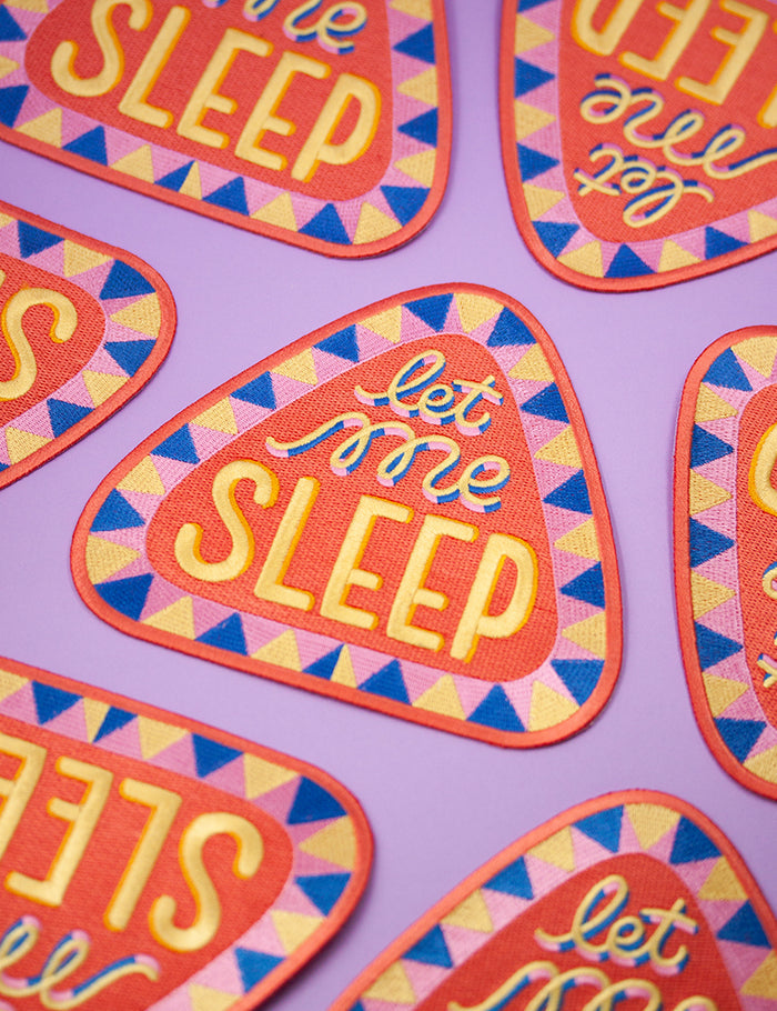 LET ME SLEEP BACK PATCH