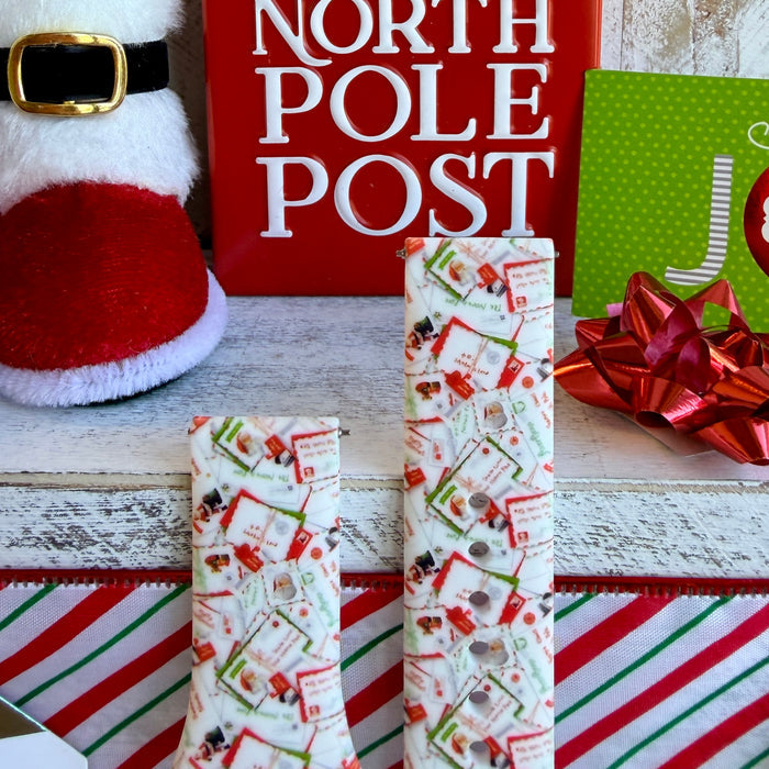 Letters To Santa Print Silicone Band For Samsung Watch