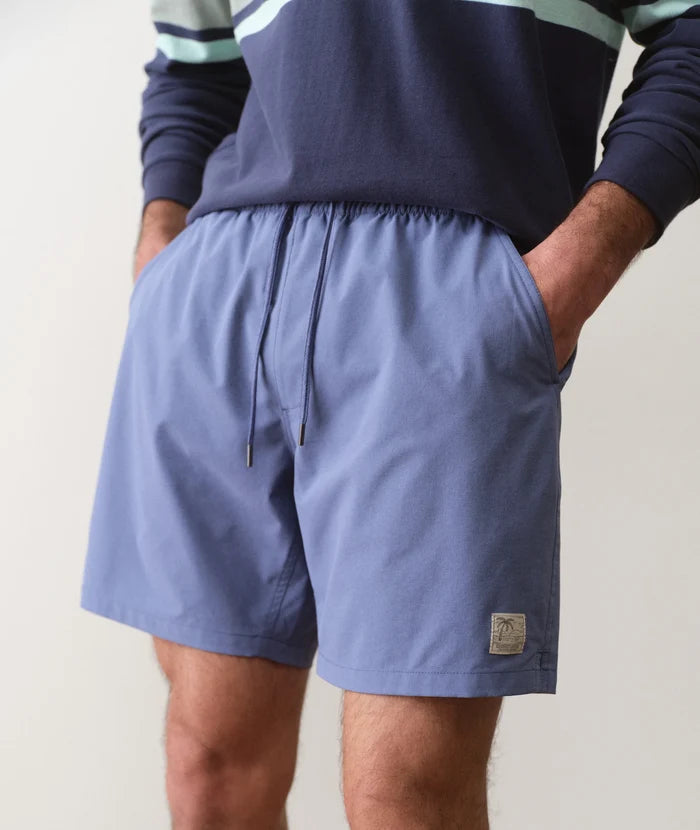Lined Sport & Swim Short 6" Coastal Fjord