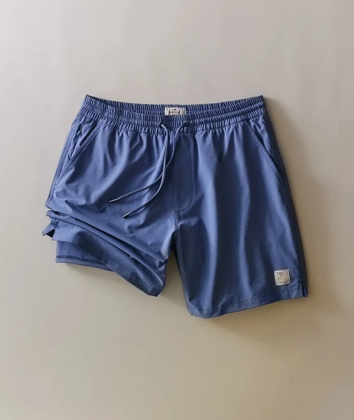 Lined Sport & Swim Short 6" Coastal Fjord