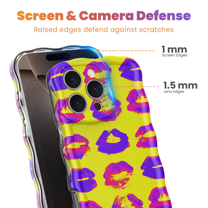 Lip Pop Wavy Luxe MagSafe Case for iPhone