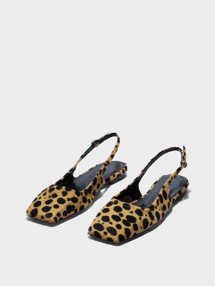 Liya Leopard Flats