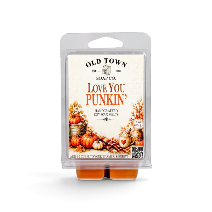 Love You Punkin' Wax Melts - Old Town Soap Co.