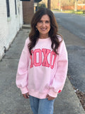 Lulu Mac XOXO Gingham Sweatshirt