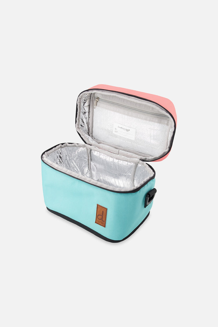 Lunch Box Lavender, Turquoise And Orange-2