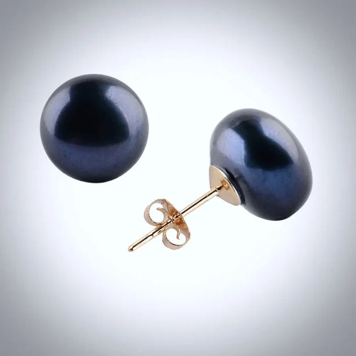Pearl Wedding Jewelry - Natural Pearl Stud Earrings - More Colors