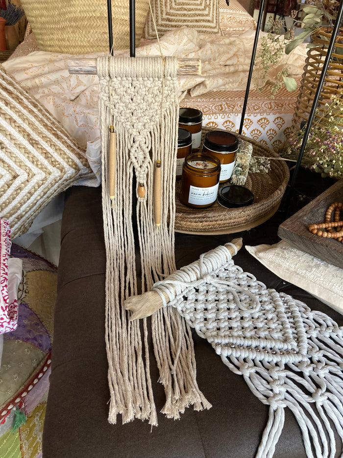 Macramé Wall Hanging - Canadian Hemp - Natural