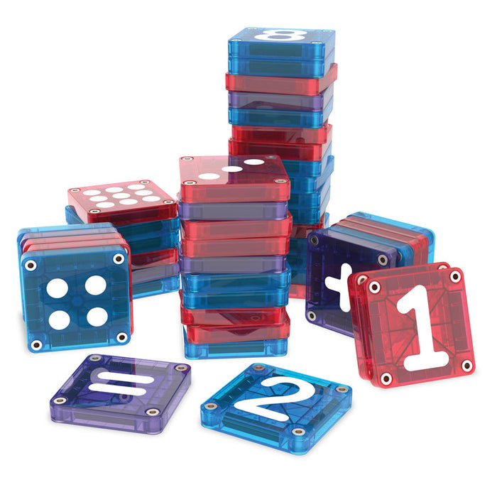Magna-Tiles microMAGS LEARN Numbers™ 56 Piece  Set