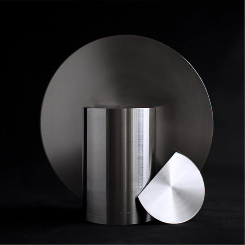 BeCandle x The Grey Green Vase Candle 400g, stainless steel vessel scented soy candle with minimalist design.